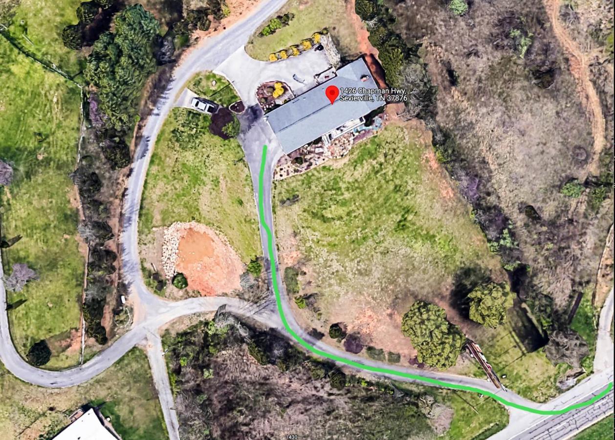 Modern Rustic Countryside Downstairs Guesthouse Sevierville Exteriér fotografie